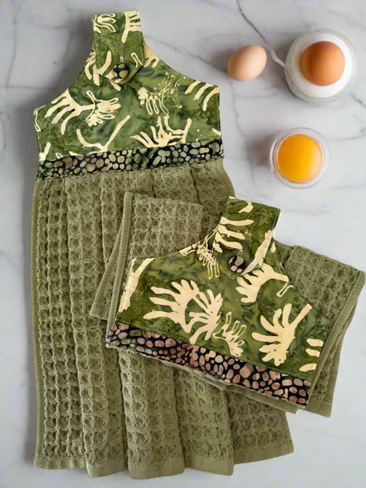 Hanging Towel K-paw Cream